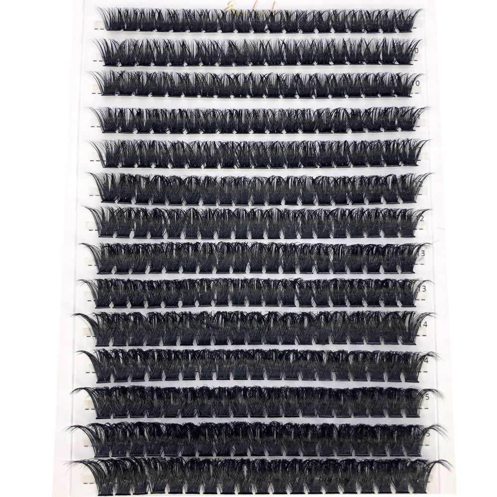 60D/80D Mink Eyelashes 100/280 Bundles Natural Eyelash extension 3D Russia Volume Individual Eyelash Cluster Makeup Tools Lashes