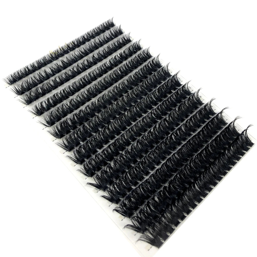 60D/80D Mink Eyelashes 100/280 Bundles Natural Eyelash extension 3D Russia Volume Individual Eyelash Cluster Makeup Tools Lashes
