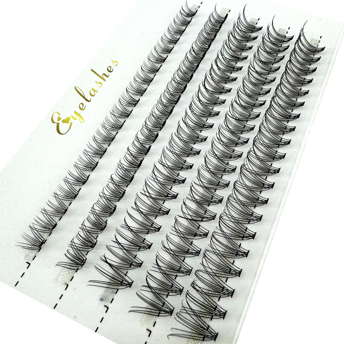 60D/80D Mink Eyelashes 100/280 Bundles Natural Eyelash extension 3D Russia Volume Individual Eyelash Cluster Makeup Tools Lashes