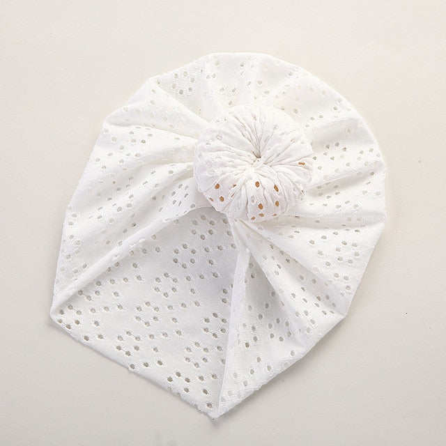 2021 New Baby Fetal Caps Baby Bow Knotted Hats Children's Autumn Winter Hats Baby Headwear Kids Hats & Caps Kids Headwear