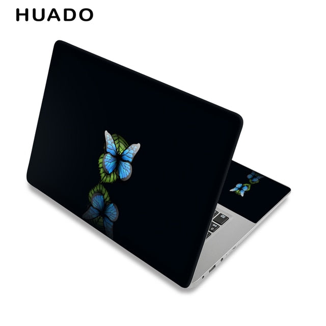 Butterfly Laptop Skin Notebook Computer Skin Case for 10 12 13 15 15.6 inch for Mac pro / Acer Computer Sticker