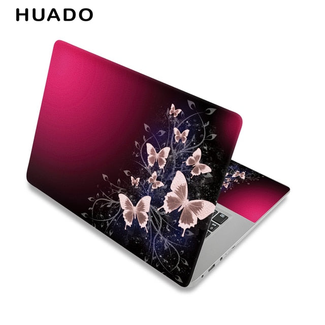 Butterfly Laptop Skin Notebook Computer Skin Case for 10 12 13 15 15.6 inch for Mac pro / Acer Computer Sticker