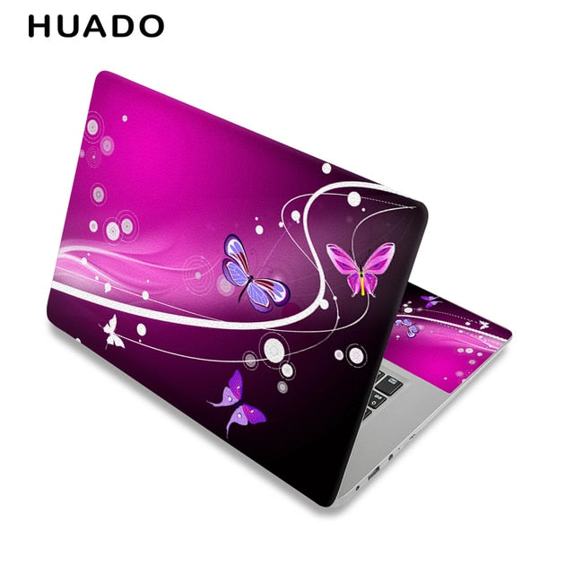 Butterfly Laptop Skin Notebook Computer Skin Case for 10 12 13 15 15.6 inch for Mac pro / Acer Computer Sticker