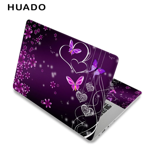 Butterfly Laptop Skin Notebook Computer Skin Case for 10 12 13 15 15.6 inch for Mac pro / Acer Computer Sticker