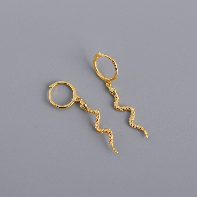 XIYANIKE Silver Color Gold Punk Hip-Hop Geometric Pendant Hoop Earrings for Women Party Jewelry Accessories Wholesale