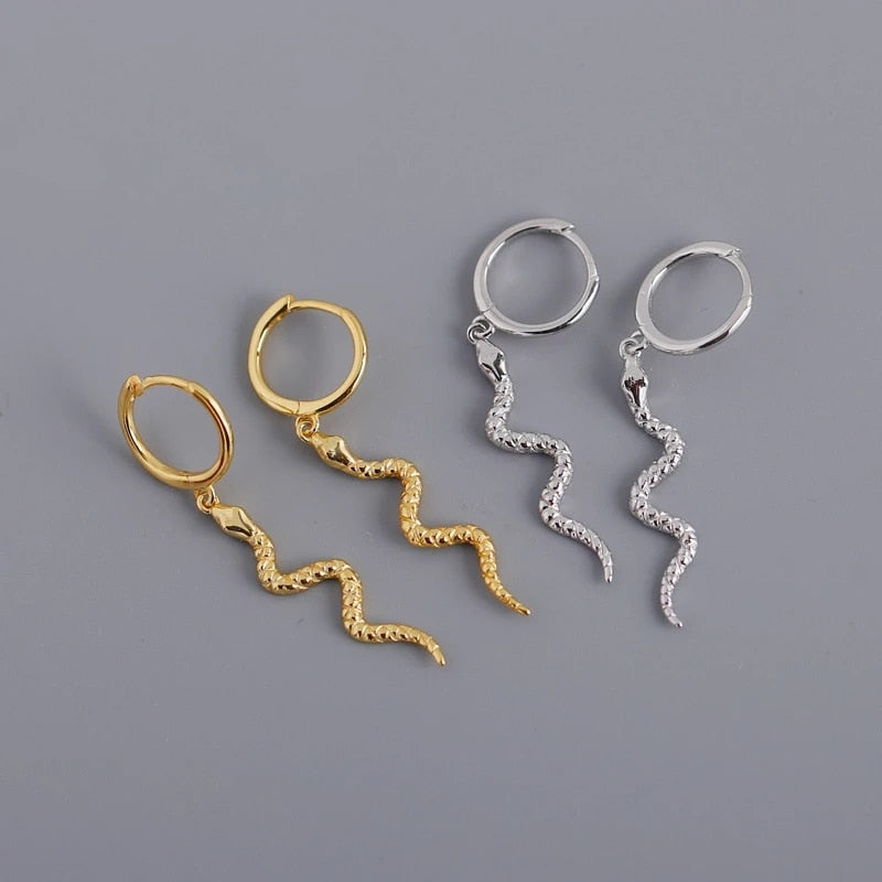 XIYANIKE Silver Color Gold Punk Hip-Hop Geometric Pendant Hoop Earrings for Women Party Jewelry Accessories Wholesale