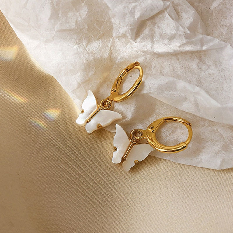 XIYANIKE Silver Color Gold Punk Hip-Hop Geometric Pendant Hoop Earrings for Women Party Jewelry Accessories Wholesale