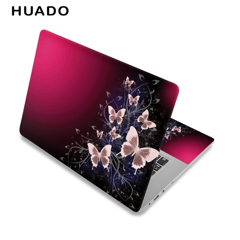 Butterfly Laptop Skin Notebook Computer Skin Case for 10 12 13 15 15.6 inch for Mac pro / Acer Computer Sticker