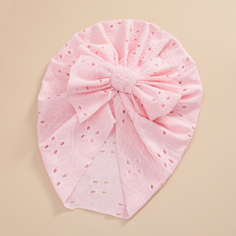 2021 New Baby Fetal Caps Baby Bow Knotted Hats Children's Autumn Winter Hats Baby Headwear Kids Hats & Caps Kids Headwear