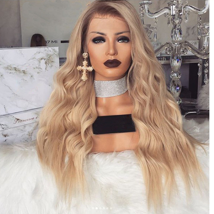 American Style Mid-length Curly Wig