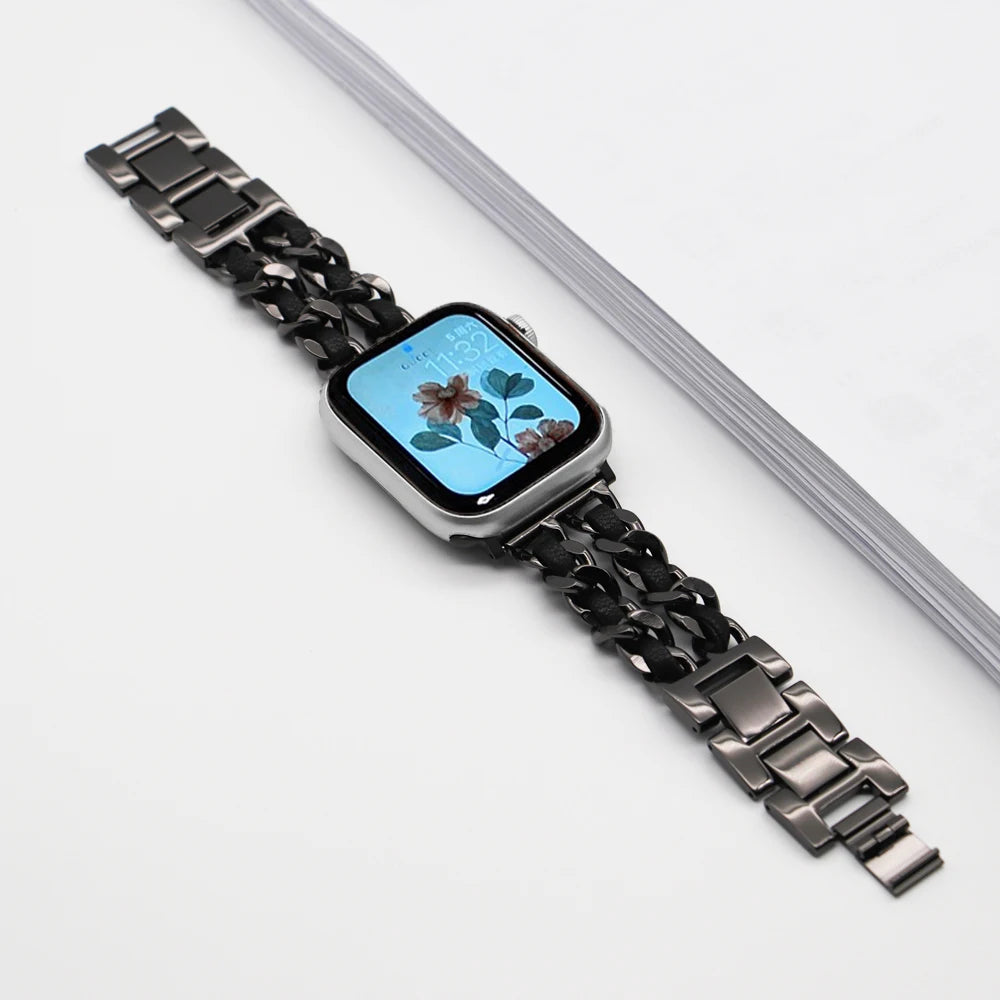 Luxury Steel Band for Apple Watch