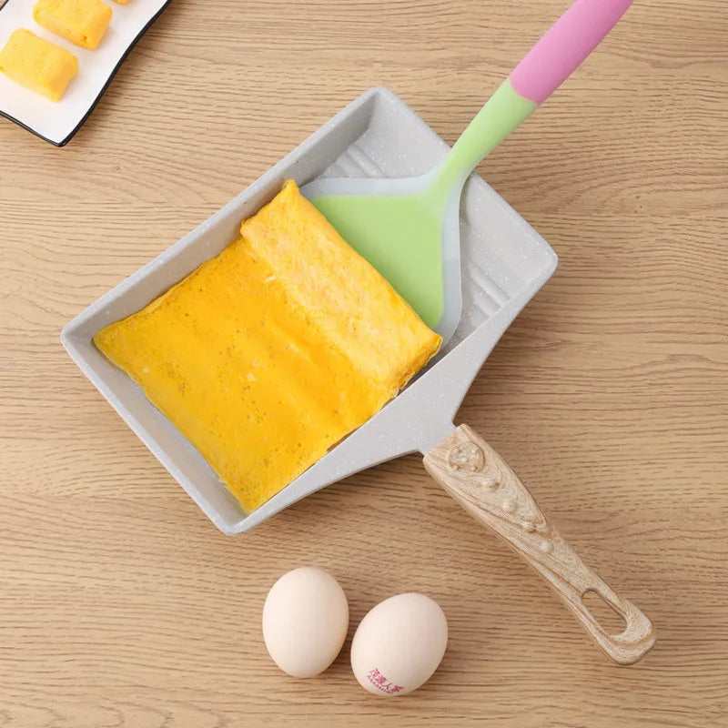 Non-Stick Wave Bottom Tamagoyaki Omelette Saucepan Egg Roll Pancake Frying Pan Cooking Pots Kitchenware Kitchen Cookware Tools