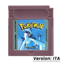 GBC Game Cartridge 16 Bit Video Game Console Card Pokemon Series Blue Crystal Golden Green Red Silver Yellow with Multi-language