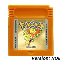 GBC Game Cartridge 16 Bit Video Game Console Card Pokemon Series Blue Crystal Golden Green Red Silver Yellow with Multi-language