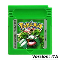 GBC Game Cartridge 16 Bit Video Game Console Card Pokemon Series Blue Crystal Golden Green Red Silver Yellow with Multi-language