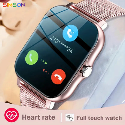 2023 SmartWatch Android Phone 1.44\" Full Touch Women Men