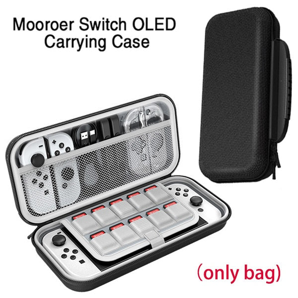 Case for Nintendo Switch & OLED Model Protective Hard Portable Travel Carry Case Shell Pouch for Nintendo Switch Console