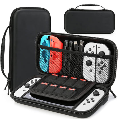 Case for Nintendo Switch & OLED Model Protective Hard Portable Travel Carry Case Shell Pouch for Nintendo Switch Console