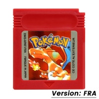 GBC Game Cartridge 16 Bit Video Game Console Card Pokemon Series Blue Crystal Golden Green Red Silver Yellow with Multi-language