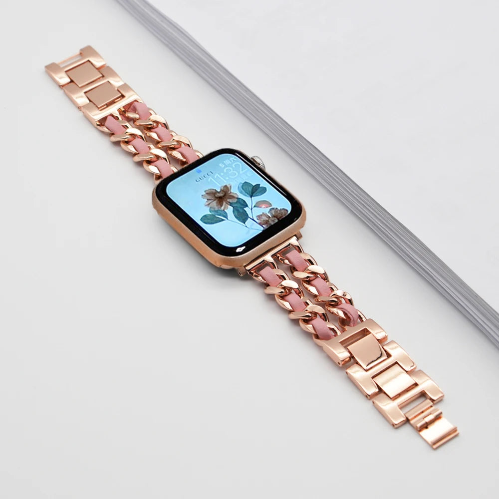 Luxury Steel Band for Apple Watch