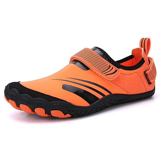 Unisex Swimming Water Shoes Men Barefoot Outdoor Beach Sandals Upstream Aqua Shoes Plus Size Nonslip River Sea Diving Sneakers