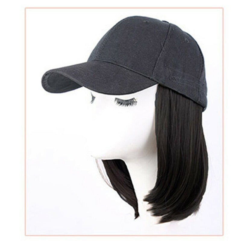 Versatile Hat-Wig Combo for Effortless Style