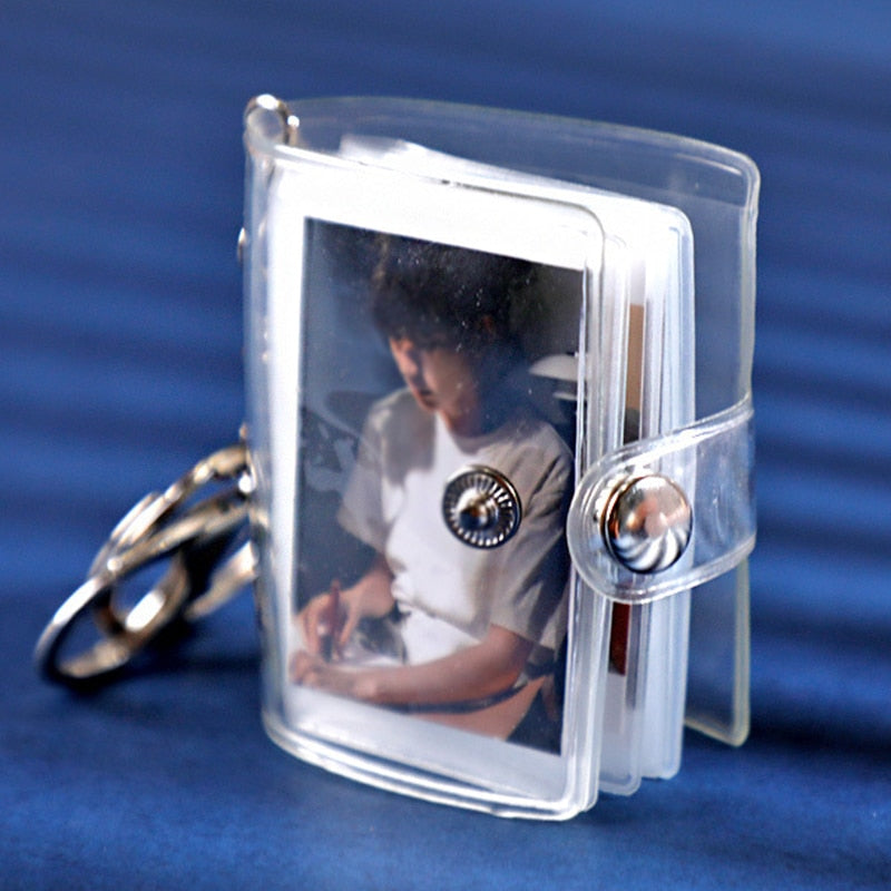 Mini Small Photo Album Keyring