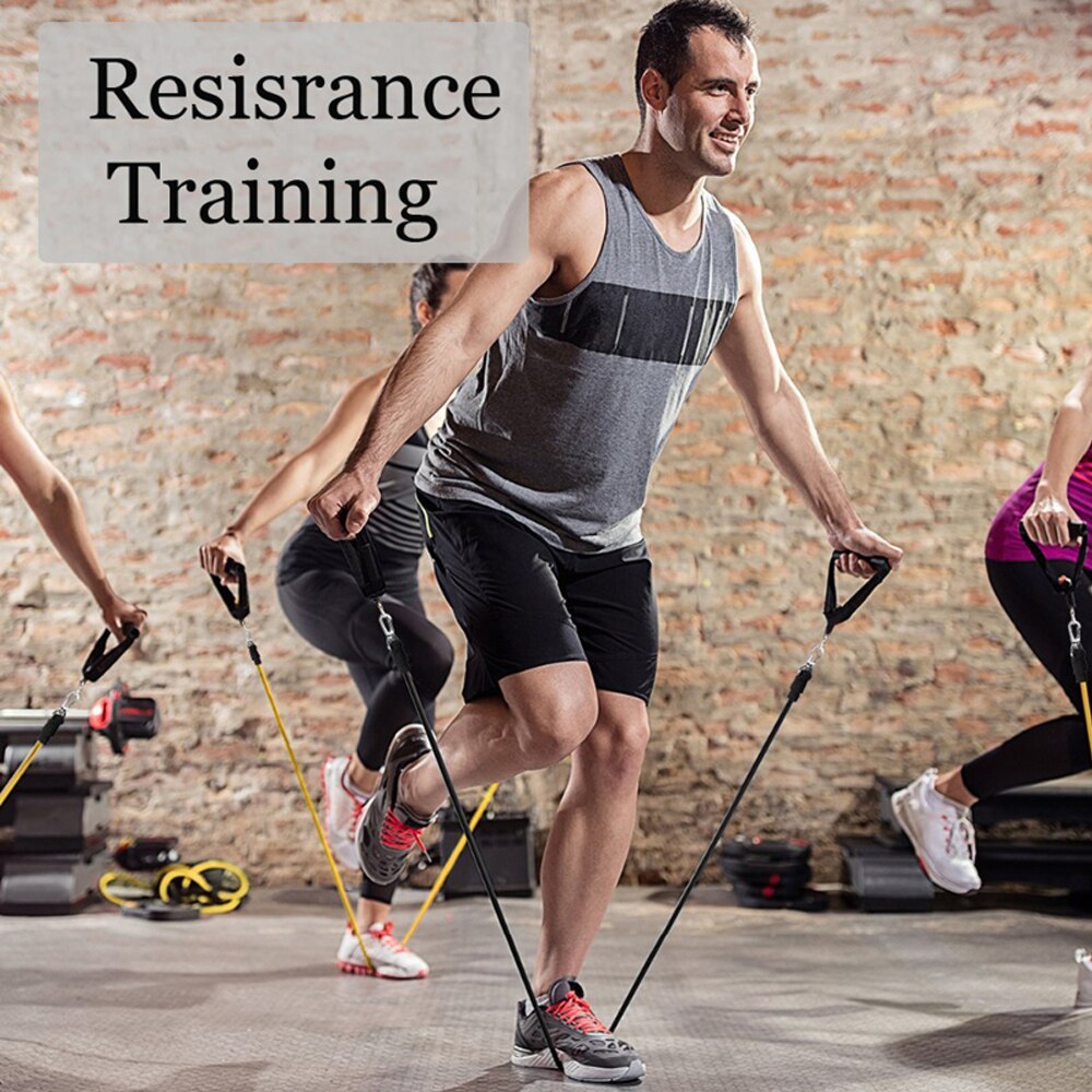 11 Pcs Resistance Bands Set