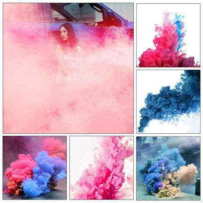 Funny Toy Magic Colored Smoke Cake Tricks Props Fire Items Pocket Pyrotechnics Professional Fog Smoke Tips Magician W2y3