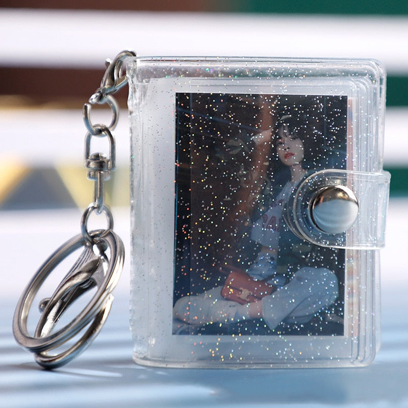 Mini Small Photo Album Keyring