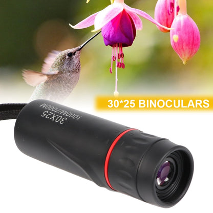 HD 30x25 Monocular Telescope Binoculars Zooming Focus Green Film Binocular Optical Hunting Tourism Scope For Outdoor Hot Selling