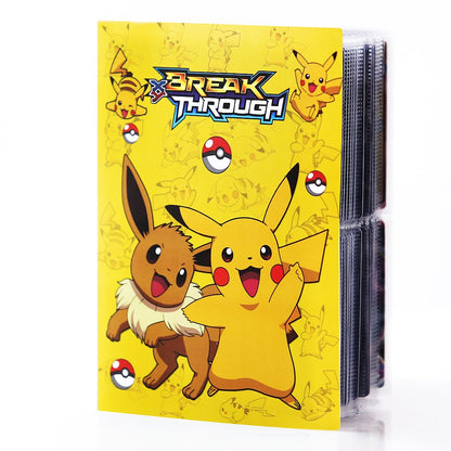 Pokemon Album Cards Book Map Letter Holder Binder Cartoon TAKARA TOMY New Anime 240PCS VMAX GX EX Collection Folder Kid Toy Gift