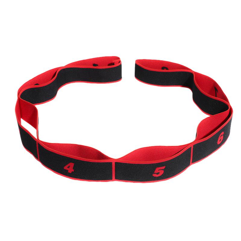 Women Yoga Stretch Strap Adults Latin Dance Belt Fitness Exercise Gym Rope Figure Waist Leg Resistance Fitness Bands Yoga Belt