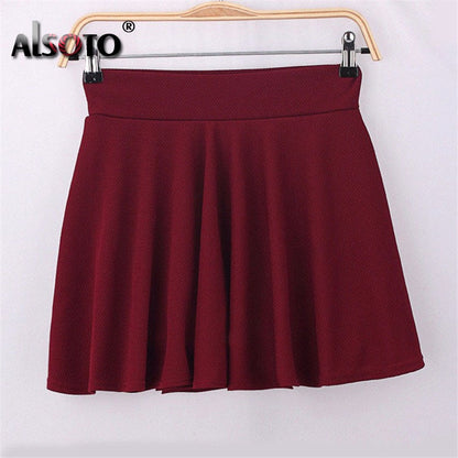 Elastic Faldas Ladies Midi Skirts