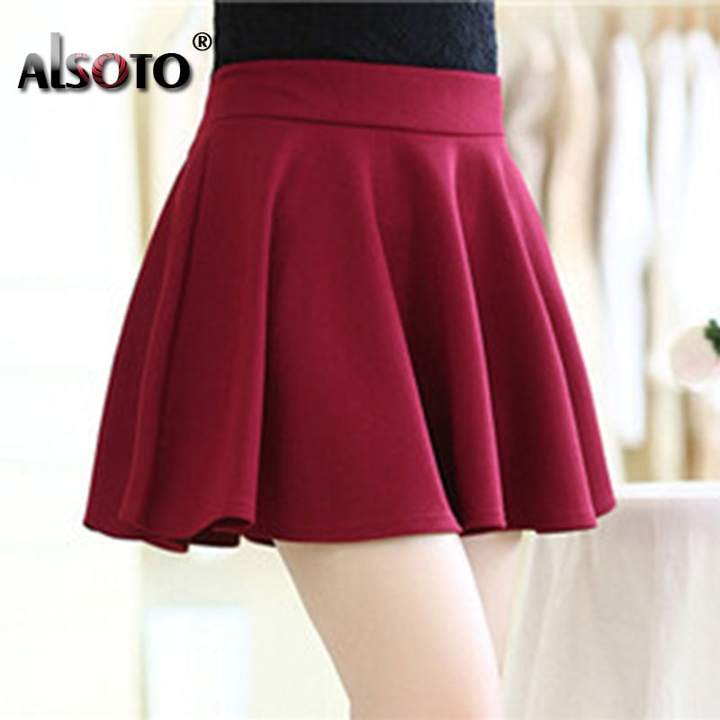 2022 Winter and Summer Style Brand Women Skirt Elastic Faldas Ladies Midi Skirts Sexy Girl Mini Short Skirts Saia Feminina