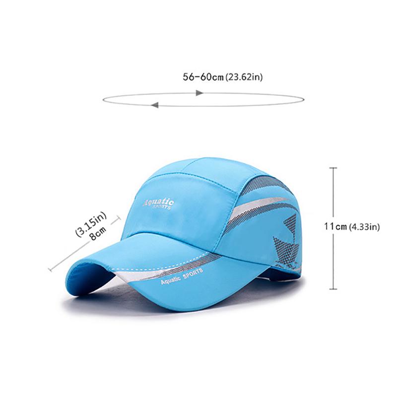 Outdoor Golf Fishing Hats for Men Quick Dry Waterproof Women Men Baseball Caps Adjustable Sport Summer Sun Hats