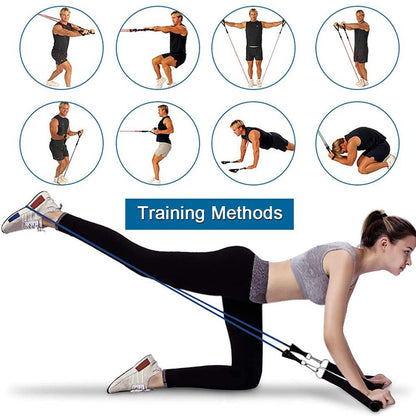 11 Pcs Resistance Bands Set