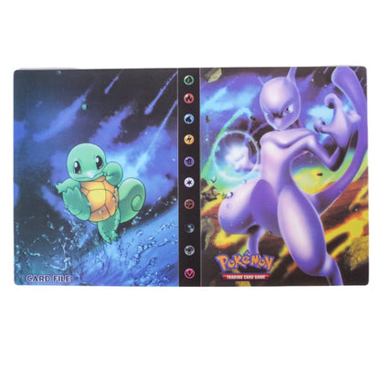 Pokemon Album Cards Book Map Letter Holder Binder Cartoon TAKARA TOMY New Anime 240PCS VMAX GX EX Collection Folder Kid Toy Gift