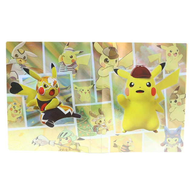 Pokemon Album Cards Book Map Letter Holder Binder Cartoon TAKARA TOMY New Anime 240PCS VMAX GX EX Collection Folder Kid Toy Gift