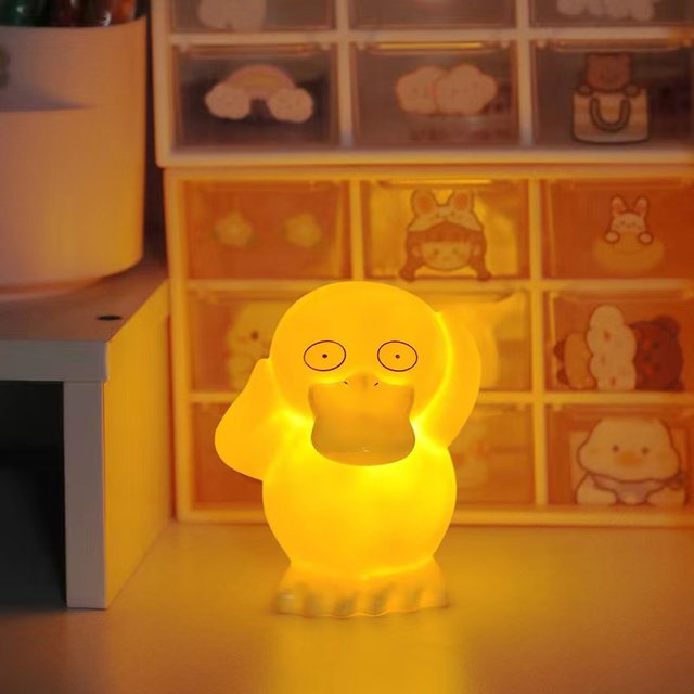 Pokemon Pikachu Night Light TAKARA TOMY Cute Anime Soft Light Bedroom Bedside LED Lights Room Decoration Children Toy Xmas Gift