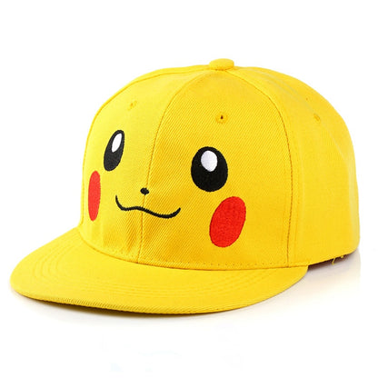 Pokemon Pikachu Baseball Cap Anime Cartoon Figure Cosplay Hat Adjustable Women Men Kids Sports Hip Hop Caps Toys Birthday Gift