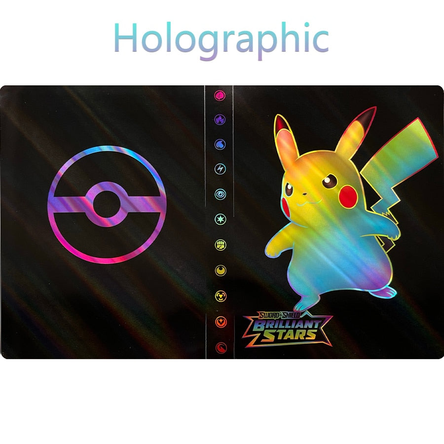 240Pcs Pokemon Cards Album Book Games Charizard Mewtwo Anime Toys Collection Card Pack Collection Booklet Kids Gifts Toys