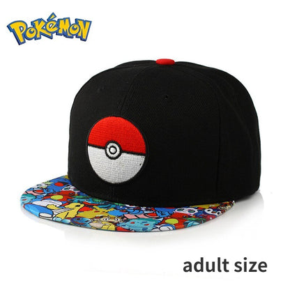 Pokemon Pikachu Baseball Cap Anime Cartoon Figure Cosplay Hat Adjustable Women Men Kids Sports Hip Hop Caps Toys Birthday Gift