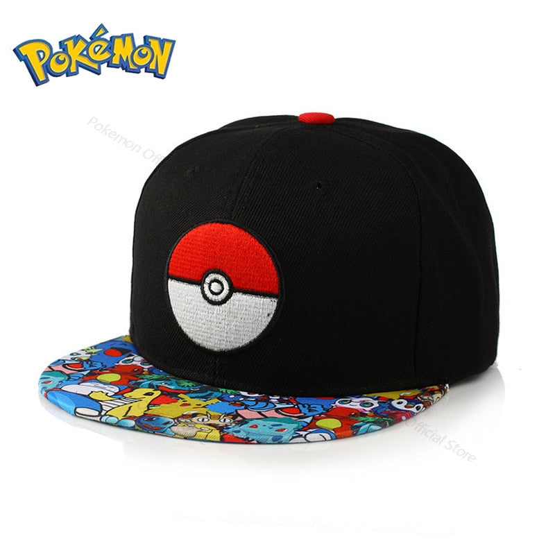 Pokemon Pikachu Baseball Cap Anime Cartoon Figure Cosplay Hat Adjustable Women Men Kids Sports Hip Hop Caps Toys Birthday Gift