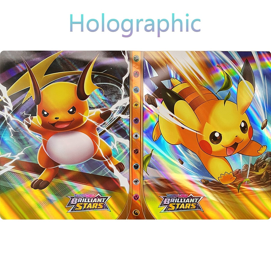 240Pcs Pokemon Cards Album Book Games Charizard Mewtwo Anime Toys Collection Card Pack Collection Booklet Kids Gifts Toys