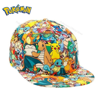 Pokemon Pikachu Baseball Cap Anime Cartoon Figure Cosplay Hat Adjustable Women Men Kids Sports Hip Hop Caps Toys Birthday Gift