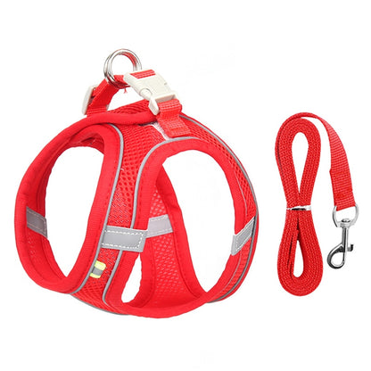 Leash Set for Small Dogs Adjustable Puppy/ Cat Harness