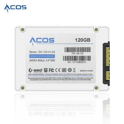 ACOS SSD Hard Disk Drive Sata3 ssd 120GB 128GB 240GB 256GB 480GB 512GB 1TB Internal Solid State Drive Ssd For Desktop PC Laptop