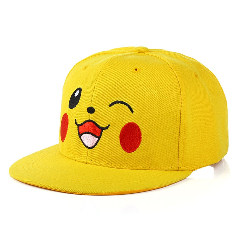 Pokemon Pikachu Baseball Cap Anime Cartoon Figure Cosplay Hat Adjustable Women Men Kids Sports Hip Hop Caps Toys Birthday Gift