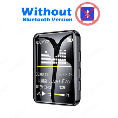 2022 New MP3 Player Bluetooth 5.0 Full Screen Walkman Portable Sport Music Player Mp4 Video Player FM/E-book/Recorder Mp3 плееры